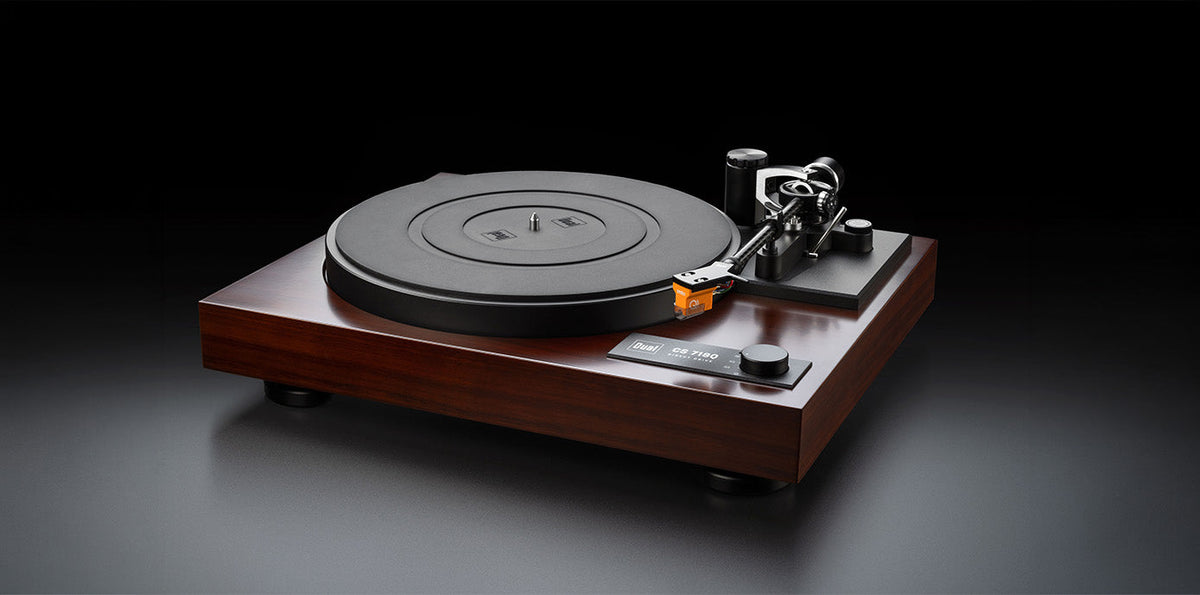 Dual CS-718Q in Walnut with MC cartridge
