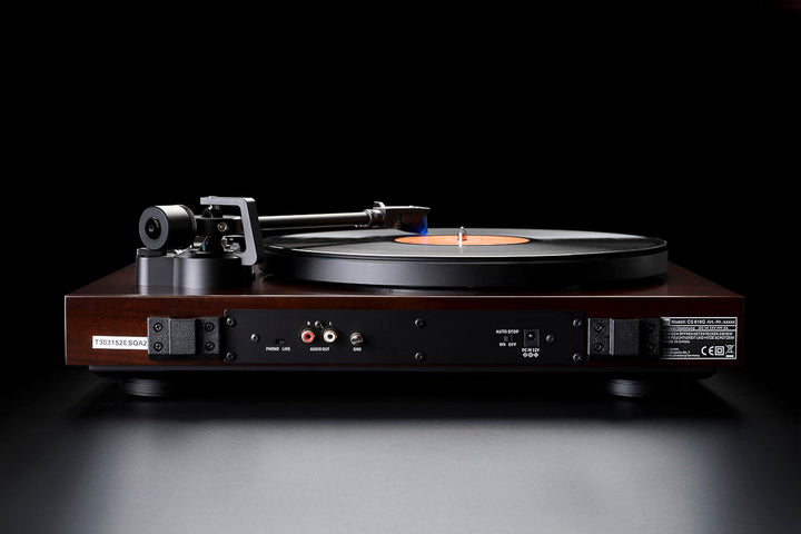 Dual CS-618Q Semi-Automatic Turntable Australia back