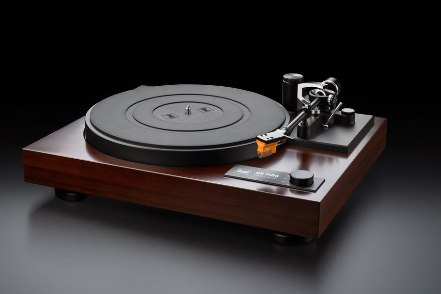 Dual CS-718Q Manual Turntable Australia walnut
